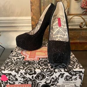 Bordello Beaded Heels